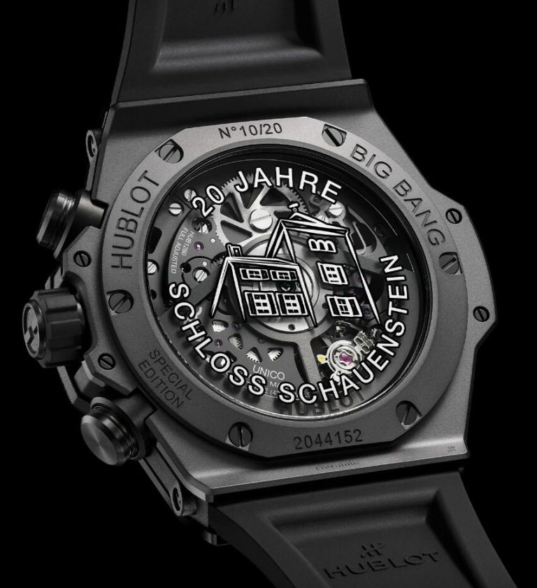 Best Fake Hublot Big Bang Unico All Black Schloss Schauenstein Watches ...